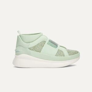 UGG Neutra Chunky Glitter Sneaker - Mint Green (Size 7.5)